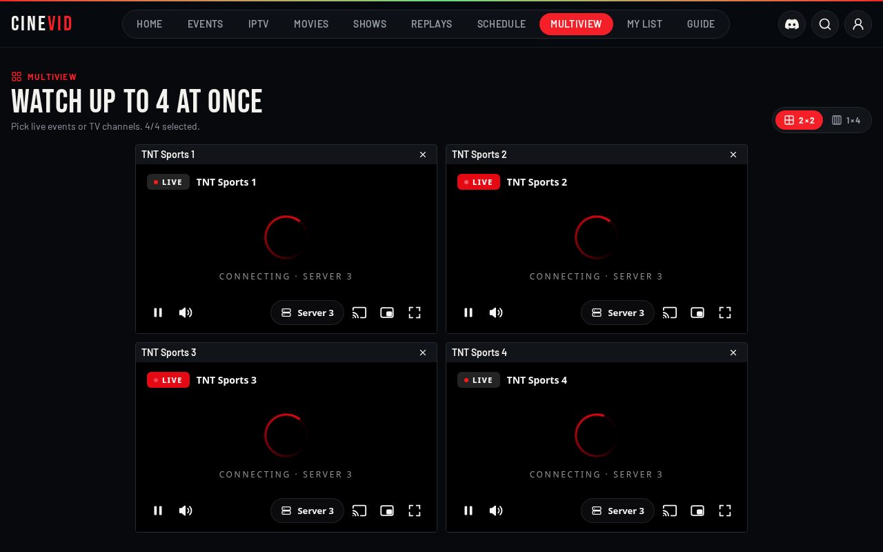Multiview on desktop