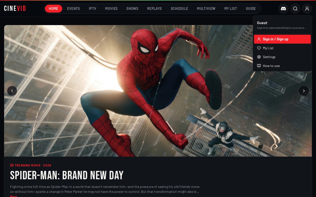 Your account on desktop